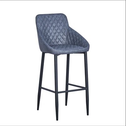 PU Diamond – Gemusterter Barhocker